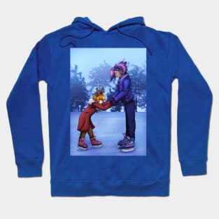 Learning to Ice Skate Hoodie